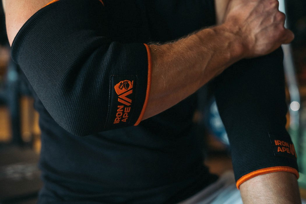 Iron-Ape Elbow Sleeve Support for Weightlifting and Gym Training