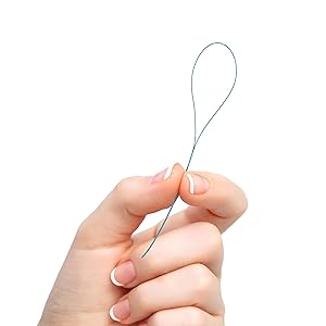 GUM - Floss Threaders, 25 Count, Blue