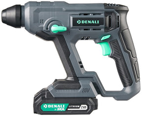 Denali by SKIL 20V Cordless Rotary Hammer Kit with 2.0Ah Lithium Battery and 2.4A Charger, Blue