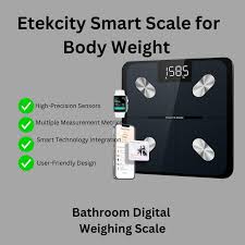 Etekcity Smart Scale for Body Weight FSA HSA Store Eligible, Bathroom Digital Weighing Scale with BMI, Body Fat, Muscle Mass, Accurate Bluetooth Home User Health Equipment Sync Apps