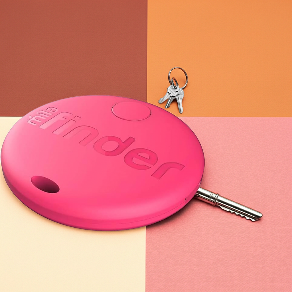 Bluetooth Key Finder - Smart Tracker Tag for Keys, Wallet, Bags & Phone Locator