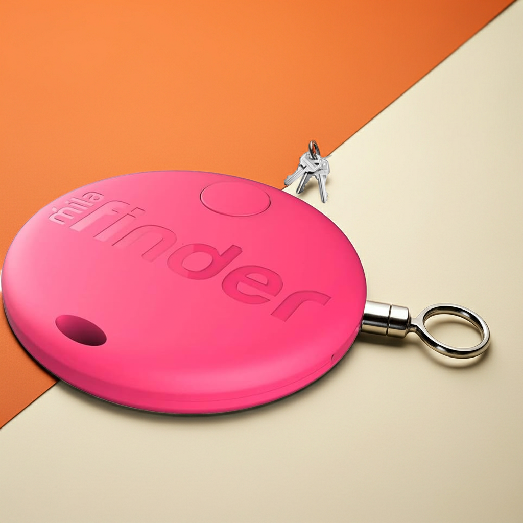 Bluetooth Key Finder - Smart Tracker Tag for Keys, Wallet, Bags & Phone Locator
