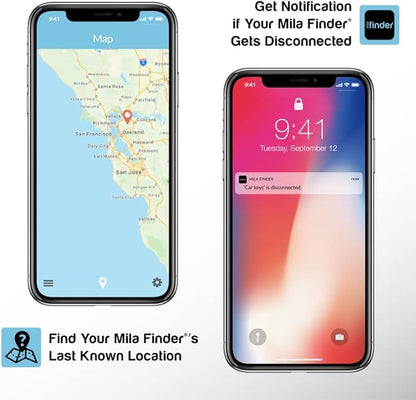 Bluetooth Key Finder - Smart Tracker Tag for Keys, Wallet, Bags & Phone Locator