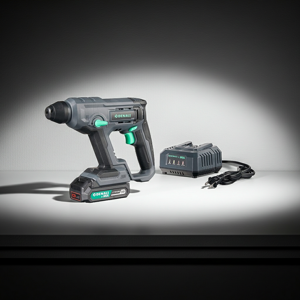 Denali SKIL 20V Cordless Rotary Hammer Kit - SDS-Plus Battery Powered Drill | Haris Traders USA